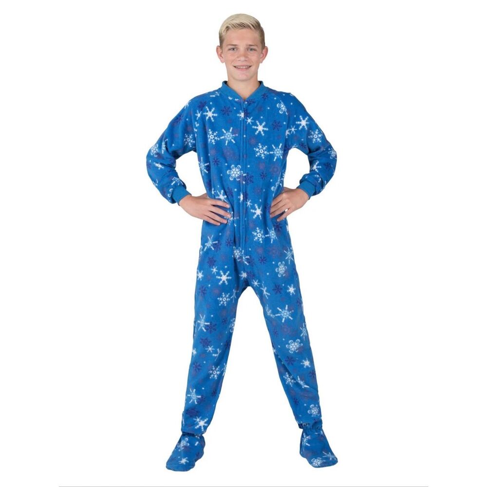 ITS A SNOW DAY KIDS FLEECE ONESIE by Footed Pajamas